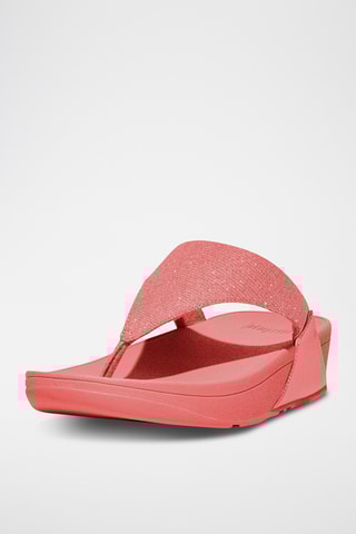 Sandales compensées - Rose