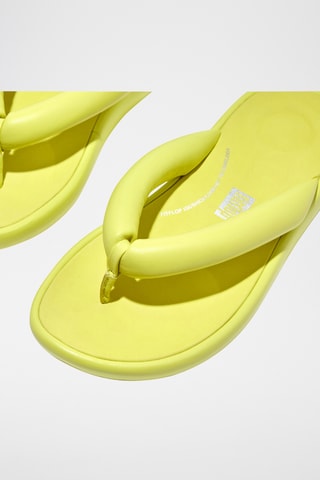 Sandales en cuir - Jaune