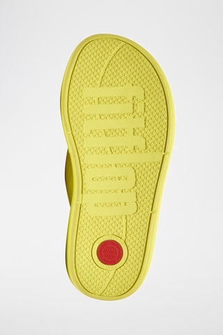 Sandales en cuir - Jaune