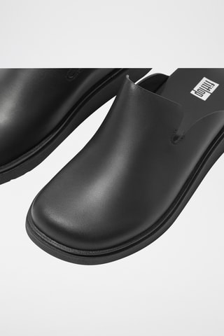 Sabots en cuir - Noir