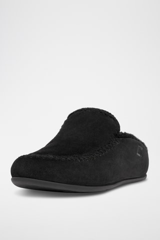 Sabots en nubuck - Noir