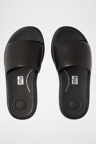 Mules en cuir - Noir