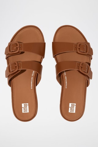 Mules en cuir  Camel