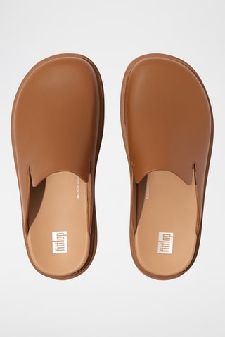 Sabots en cuir - Camel