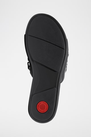 Mules en cuir - Noir