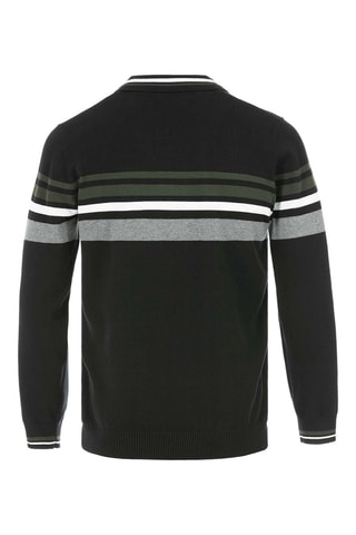Pull - Noir et kaki - Terre de Marins