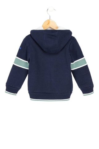Veste à capuche - Bleu - Terre de Marins