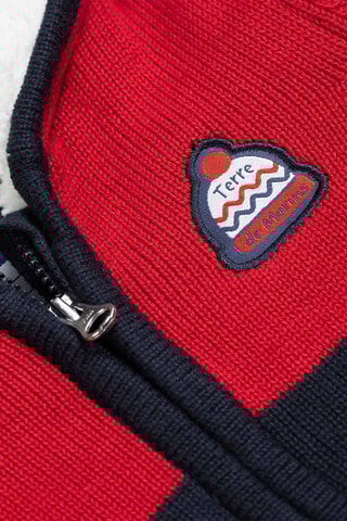 Veste à capuche - Rouge - Terre de Marins