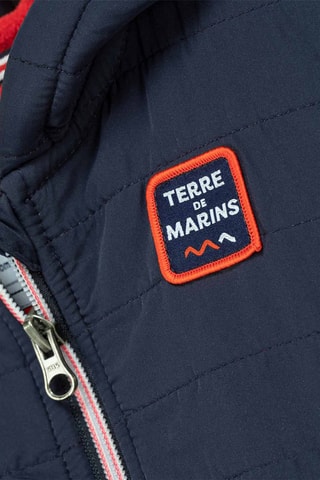 Veste à capuche - Bleu - Terre de Marins