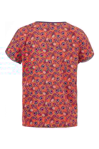 Top Beano - Corail et bleu  - Terre de Marins