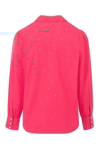 Chemisier regular Baldellia - Rose et blanc  - Terre de Marins