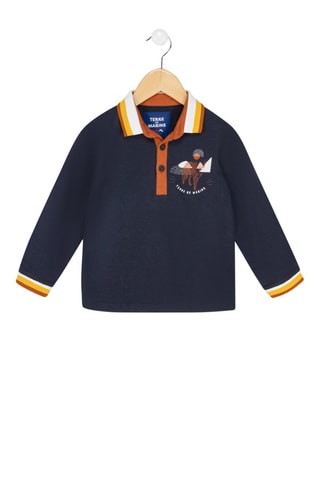 Polo - Bleu - Terre de Marins