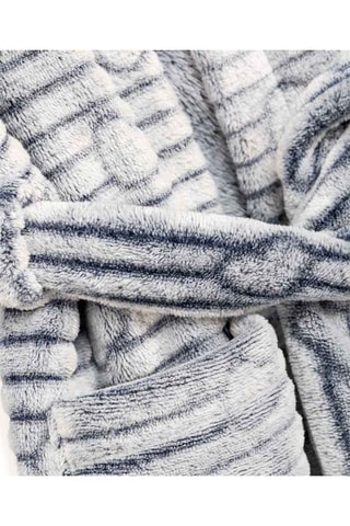 Robe de chambre Peifi - Gris perlé - Terre de Marins
