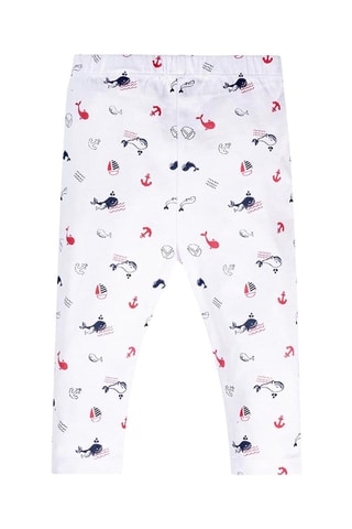 Pyjama 2 pièces Parnoi - Blanc et noir - Terre de Marins
