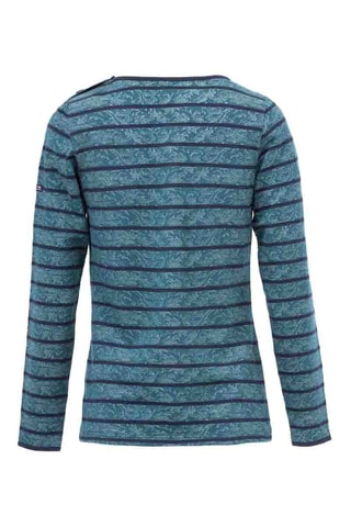 T-shirt Heme - Vert émeraude et bleu - Terre de Marins