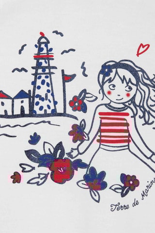 T-shirt Sala - Blanc - Terre de Marins