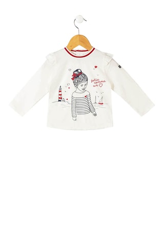 T-shirt Ebe Blanc - Terre de Marins