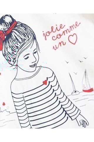 T-shirt Ebe Blanc - Terre de Marins