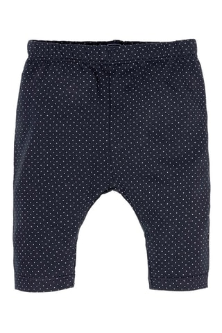 Robe rayée et legging à pois Osweet - Blanc et bleu marine - Terre de Marins