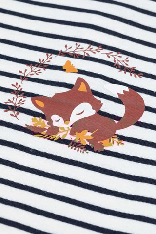 Robe salopette et t-shirt - Orange - Terre de Marins