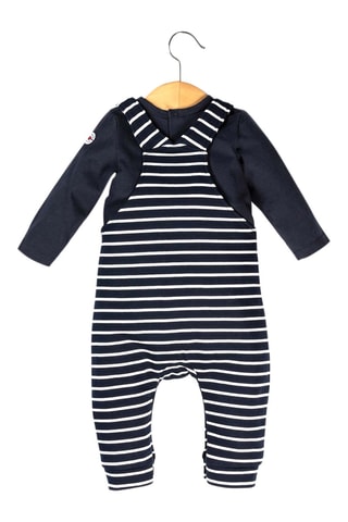 Salopette et T-shirt - Bleu - Terre de Marins