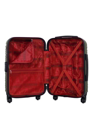 Valise cabine (S) Lima - 55 cm - Noir, vert et argenté
