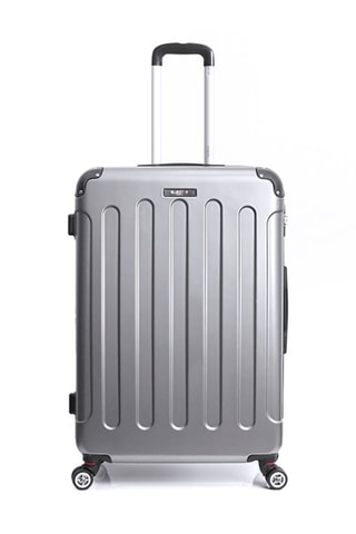 Valise cabine (S) Tunis - 55 cm - Argenté