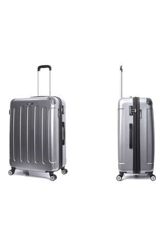 Valise cabine (S) Tunis - 55 cm - Argenté