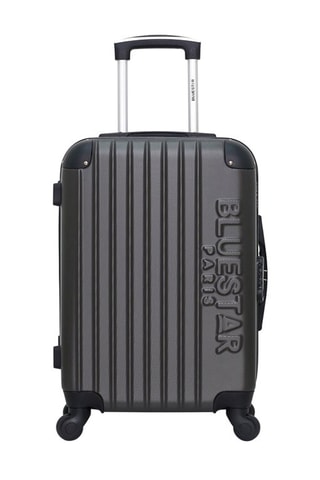 Valise cabine Bucarest - 37 l - Argenté, gris et noir
