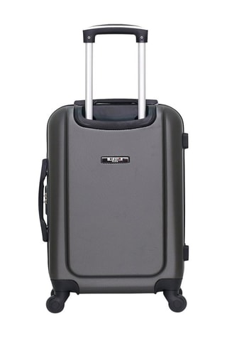 Valise cabine Bucarest - 37 l - Argenté, gris et noir