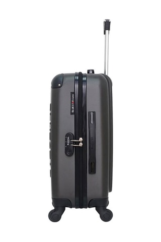 Valise cabine Bucarest - 37 l - Argenté, gris et noir