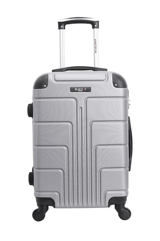 Valise cabine (S) Ottawa - 55 cm - Noir et argenté