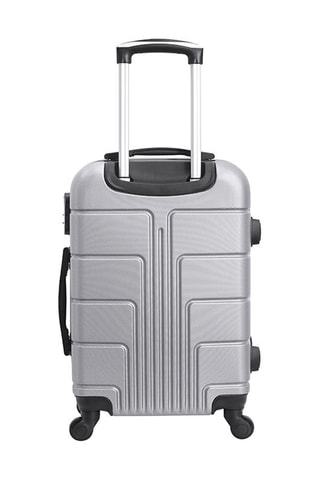Valise cabine (S) Ottawa - 55 cm - Noir et argenté