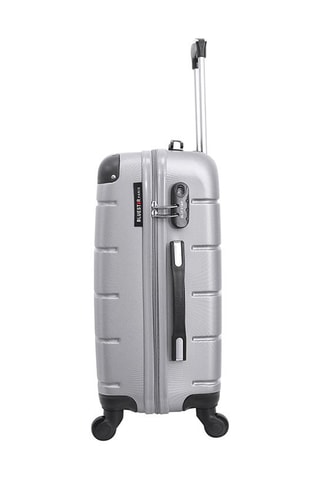 Valise cabine (S) Ottawa - 55 cm - Noir et argenté