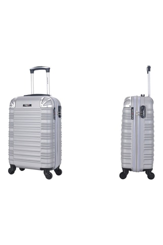 Valise cabine (S) Lima - 55 cm - Argenté