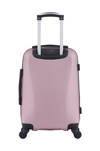 Valise cabine (S) Garibaldi - 55 cm - Rose et doré