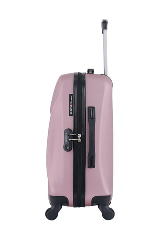 Valise cabine (S) Garibaldi - 55 cm - Rose et doré