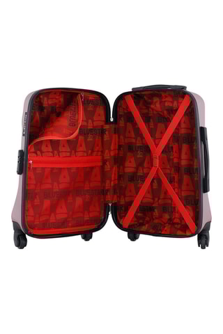 Valise cabine (S) Garibaldi - 55 cm - Rose et doré