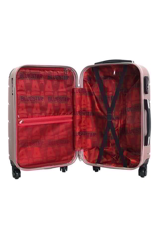Valise cabine (S) Ottawa - 55 cm - Noir, rose et doré