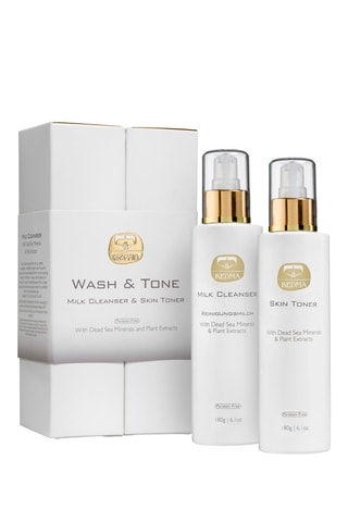Duo soins nettoyants et tonifiants Wash & Tone - 2 x 180 g