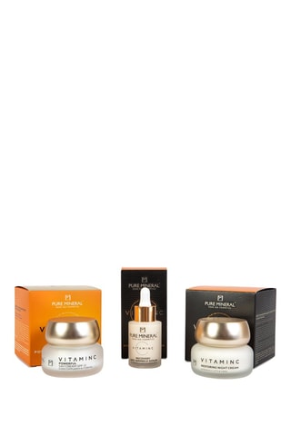 Crème de jour, sérum et crème de nuit - 30 et 2 x 50 ml - Pureminerale