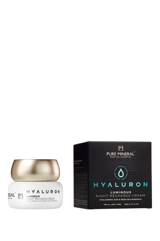 Crème de nuit anti-âge hydratante aux minéraux de la mer Morte - 50 ml 