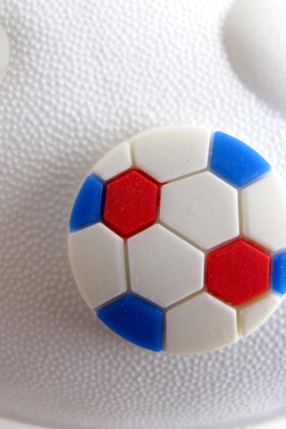 Pin’s Pin’zz - Bleu électrique et blanc
