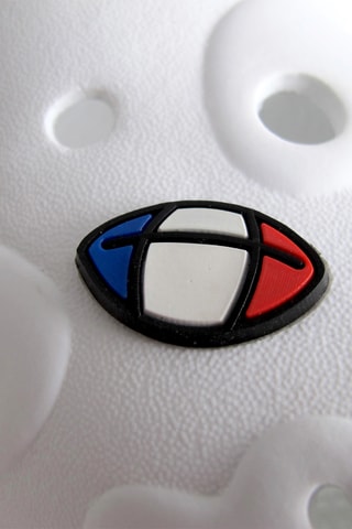 Pin’s Pin’zz - Bleu roi et rouge