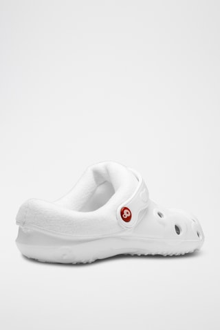 Sabots fourrés Polaire - Blanc