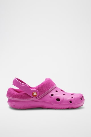 Sabots fourrés Polaire - Fuchsia