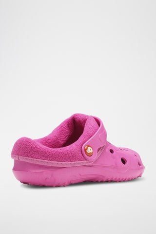 Sabots fourrés Polaire - Fuchsia