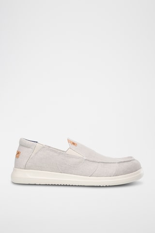 Slip-on en lin Marius - Gris