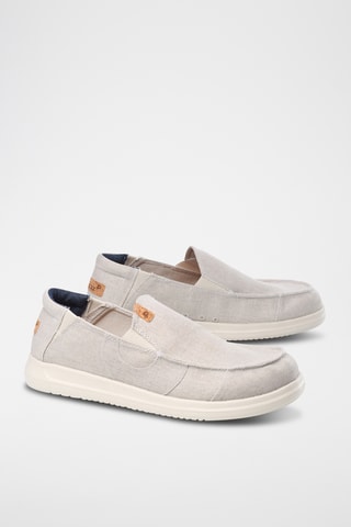 Slip-on en lin Marius - Gris