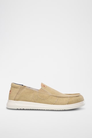 Slip-on en lin Marius - Beige